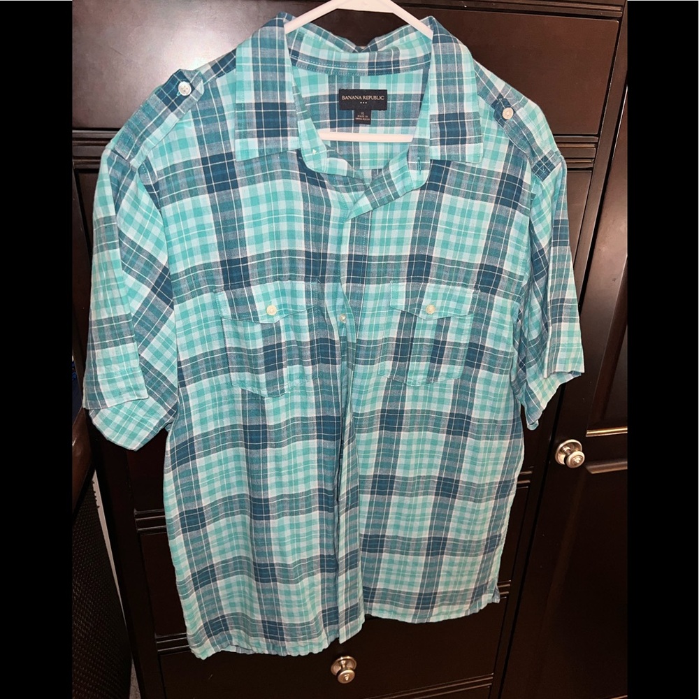 Men’s Banana Republic Button Down XL